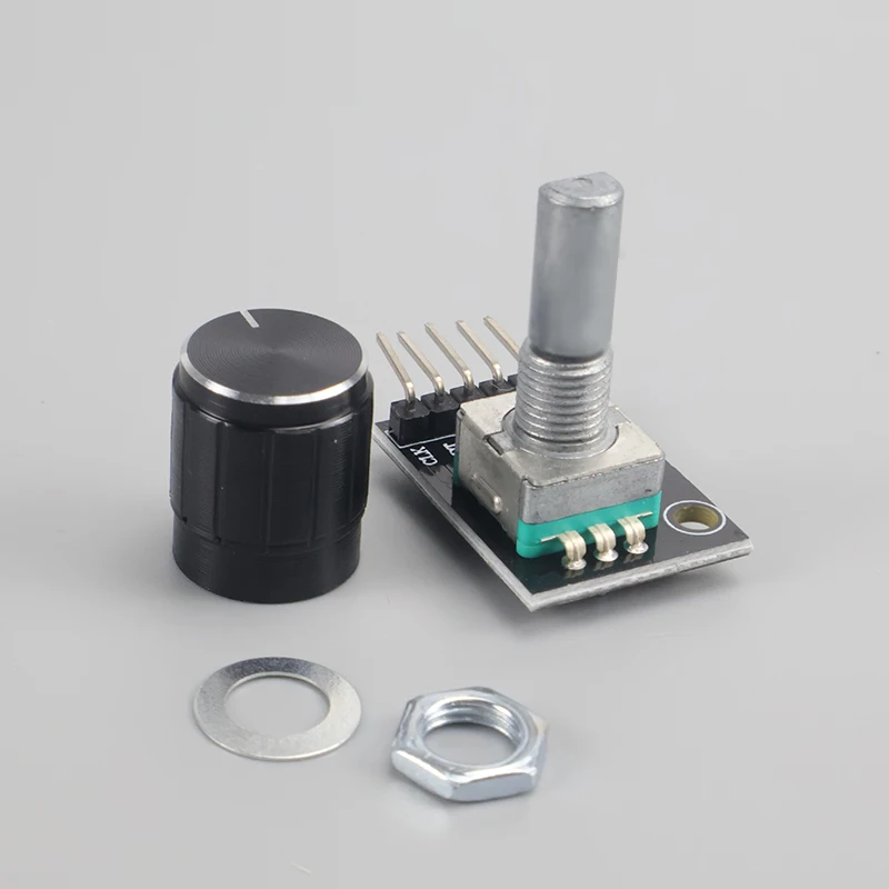 Rgb Led Matrix 8X8 - KY-040 Rotary Encoder Module with Push