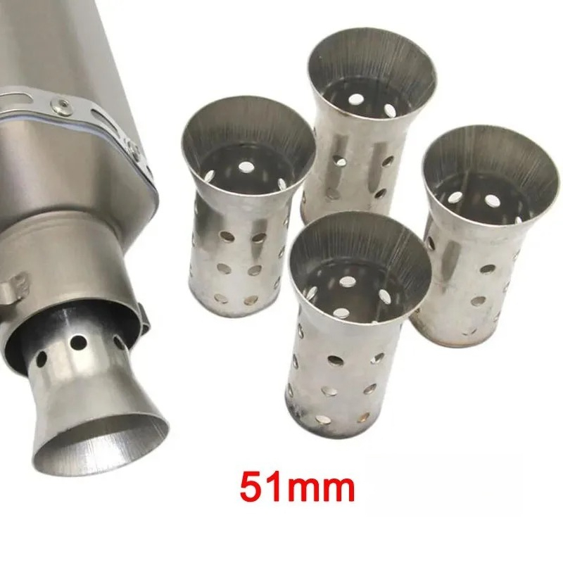 Ir Blaster Universal - 51mm Inlet Stainless Steel Motorcycle Exhaust