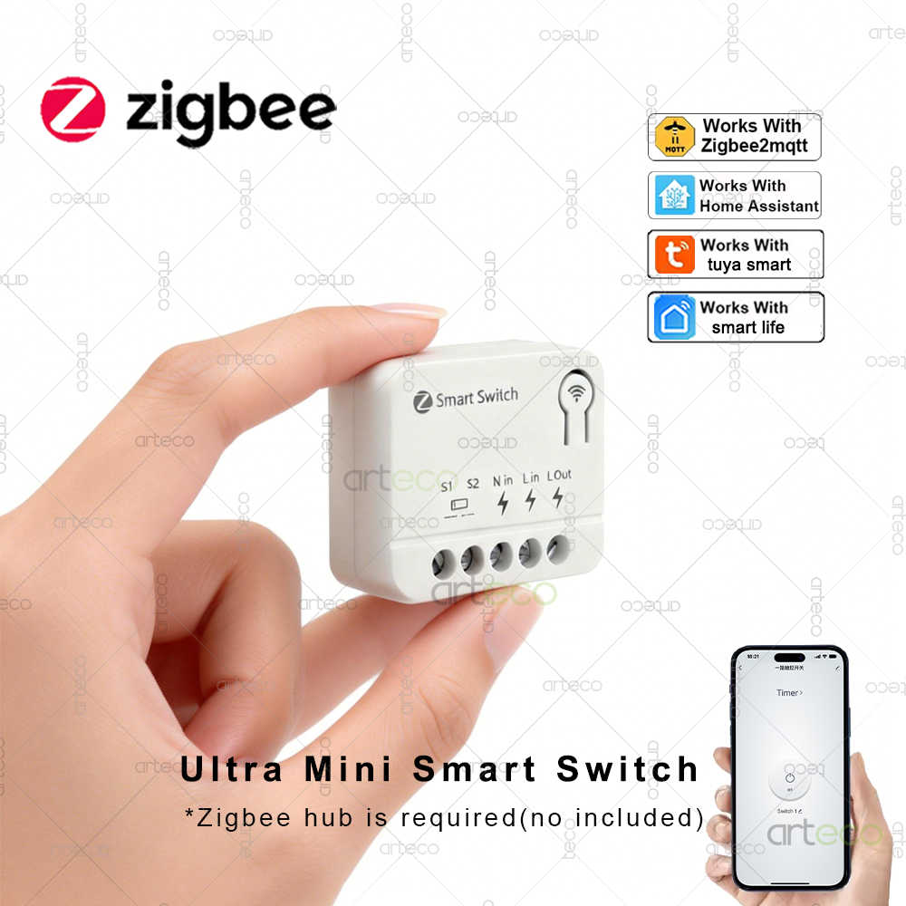 Zigbee Mini Breaker DIY Smart  - đánh giá và giá Home Automation Diy